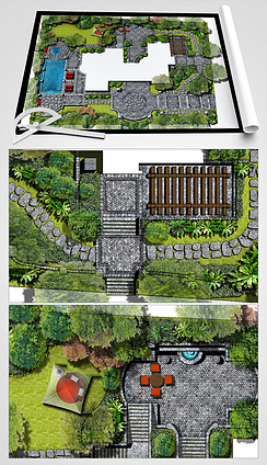 解鎖靈感之源 辦公區(qū)景觀休閑活動(dòng)廣場(chǎng)PSD與CAD分層設(shè)計(jì)圖詳解