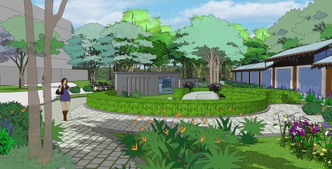 山東藝術(shù)學(xué)院綠地景觀設(shè)計(jì) 藝術(shù)、生態(tài)與人文的交融